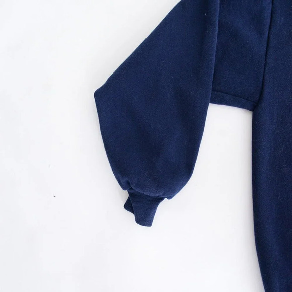 Vintage Jerseys Navy Maroon Angels Patchwork Crewneck Sweater 2X - Picture 6 of 13